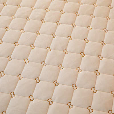 珊瑚牛奶法兰绒床笠单件加厚夹棉1.8m床罩冬天加绒保暖床套罩冬款