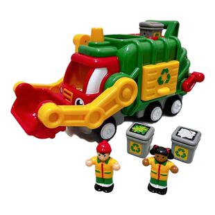 英国WOW惊奇玩具车城市环卫垃圾车儿童过家家男女孩惯性2-6岁礼物
