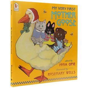 鹅妈妈童谣 英文原版绘本 my very first mother goose bizzy bear 幼儿童多维阅读廖彩杏书单推荐 早教启蒙3-6宝宝故事书英语读物
