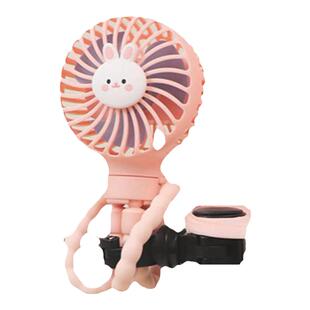 适用于小虎子丸丫口袋推车配件婴儿车风扇宝宝儿童静音推车电风扇