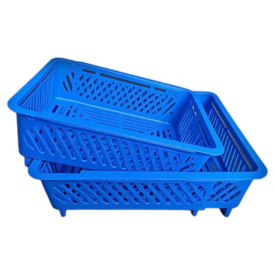 花甲盒可伸缩塑料海鲜筐