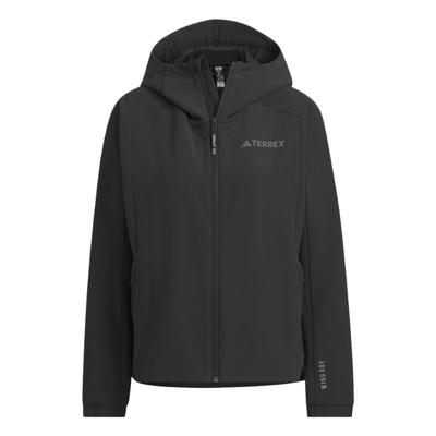 阿迪达斯女防风透湿疏水运动外套