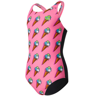 arena阿瑞娜儿童泳衣连体三角泳装2025新女童专业竞速游泳衣女孩