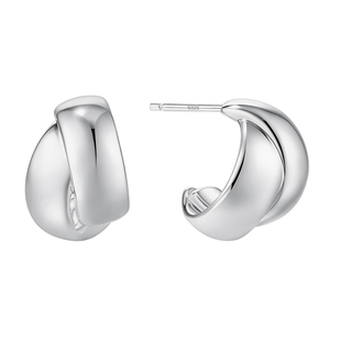 Onchic水波涟漪耳钉小众设计感耳饰气质大气独特耳环高级感轻奢