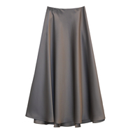 木子理想胖mm大码高极奢华缎面裙