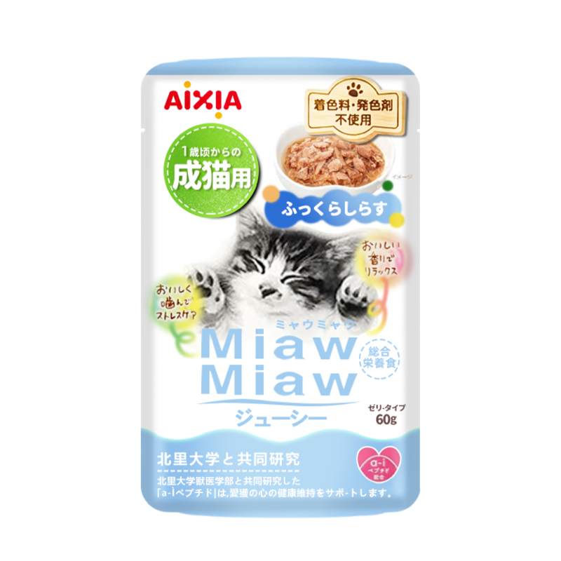 爱喜雅进口金枪鱼主食猫饭营养补充健康猫饭湿粮营养餐包U先入仓