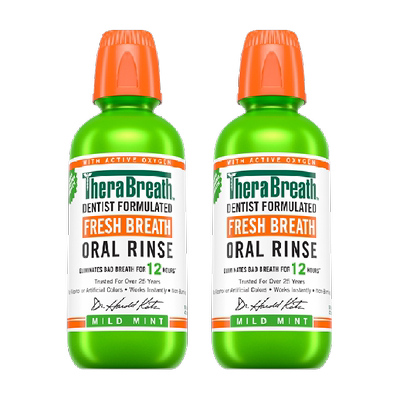 TheraBreath漱口水473ml×2瓶