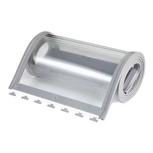 磁吸软门帘隔断防蚊虫挡风商用饭店空调塑料pvc四季透明保温门帘