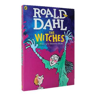 女巫罗尔德达尔 Roald Dahl The Witches 罗尔德达尔英文原版 进口英文原版正版  儿童文学故事小说书籍 桥梁章节读物