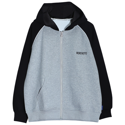 蘑菇兔胖男童连帽外套春秋款宽松