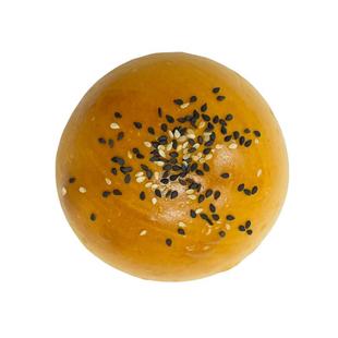 NKS美式汉堡包胚面包早餐手工黄油面包胚商用原味汉堡胚新鲜顺丰