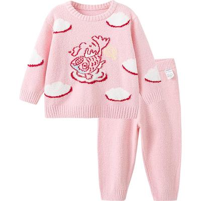 巴拉巴拉睡衣套装加绒保暖男女童