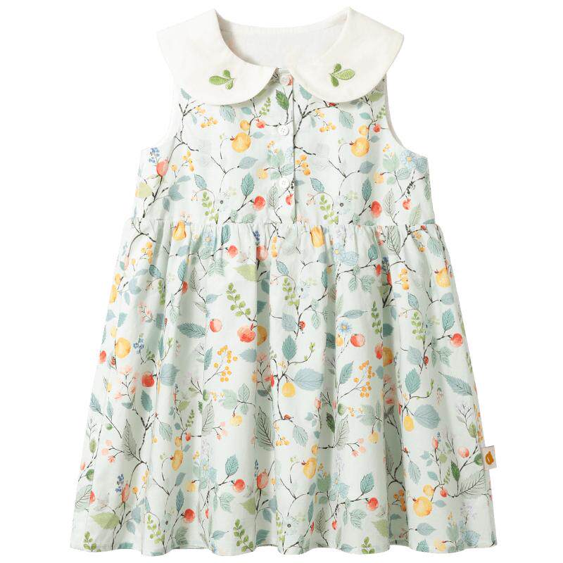 贝肽斯娃娃领连衣裙夏季新品