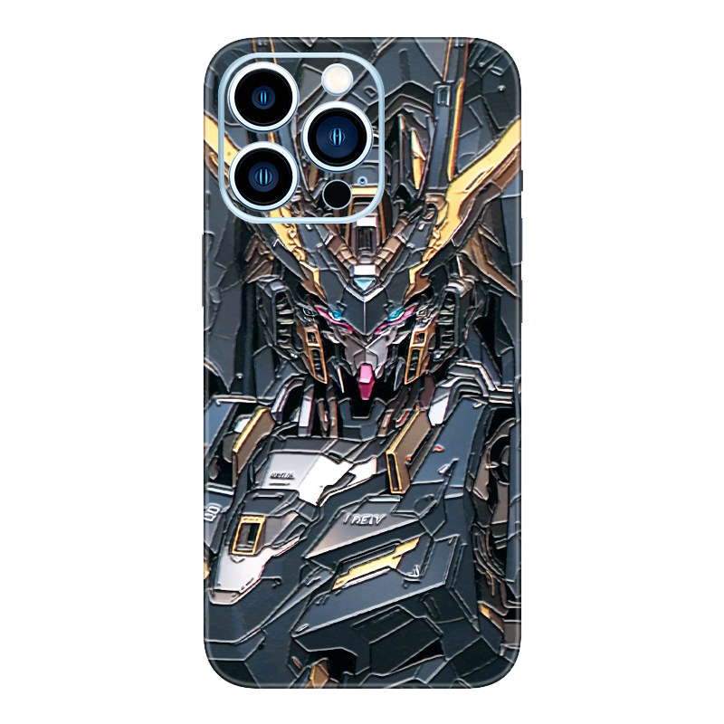 苹果17Pro浮雕背膜适用iPhone13贴膜16手机后膜12全包边15背贴14贴纸xsmax彩膜
