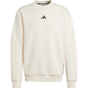 Adidas/阿迪达斯官方正品D4T CREW SWEATS男士运动健身卫衣JJ4644