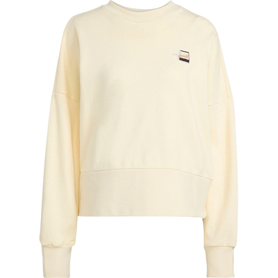 Adidas/阿迪达斯正品春秋女士宽松圆领柔软卫衣套头衫JV6096