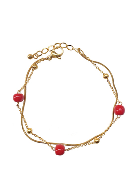 彩彩李原创小众设计陶瓷手链