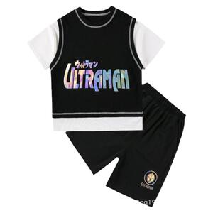 韩版夏季时尚套装男童短袖运动服
