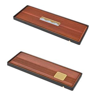 祥福江潮现代简约高端竹制家用干泡台茶台茶具托盘茶海茶几茶盘