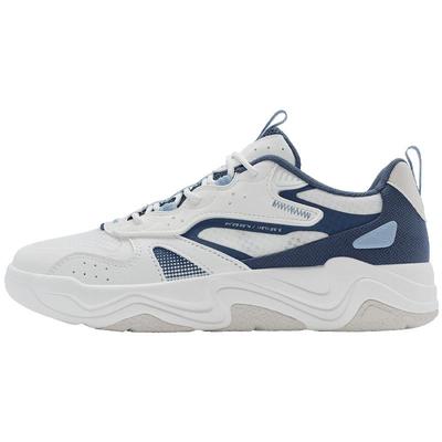 板鞋特步网面透气男鞋