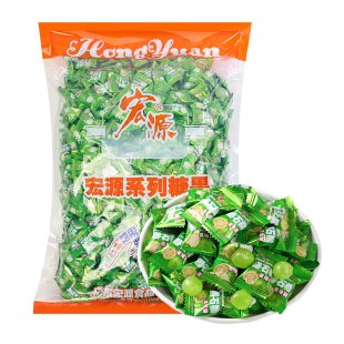 宏源番石榴果味糖5斤装芭乐味水果硬糖酸甜招待零食年货糖果批发