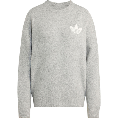 Adidas/阿迪达斯正品三叶草女士休闲圆领针织运动套头衫KF2341