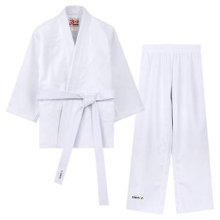 柠檬儿童柔道服套装蓝白色标准加厚男女专业初学者柔术服比赛训练