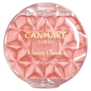 日本CANMAKE井田胭脂膏单色唇颊两用持久16号慕斯腮红膏正品砍妹