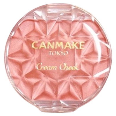 日本CANMAKE井田胭脂膏单色唇颊两用持久16号慕斯腮红膏正品砍妹