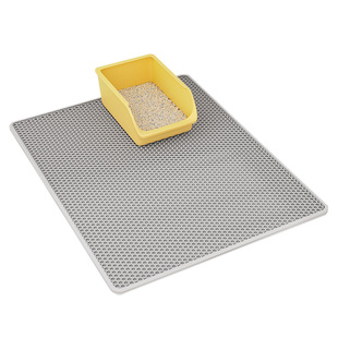 猫砂垫防外溅防带出垫子猫砂盆双层集砂过滤控砂超大宠物猫咪用品