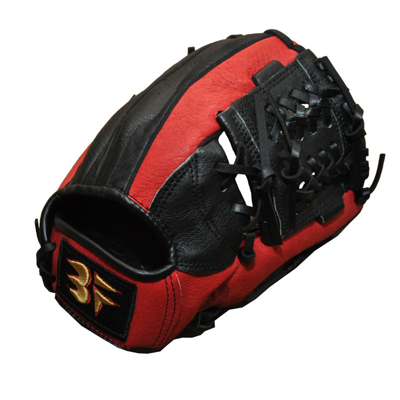BF儿童10英寸猪皮棒球手套垒球S001左手投球右手投球包邮内场投手