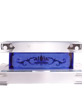 水晶led灯药师佛观音发光底座