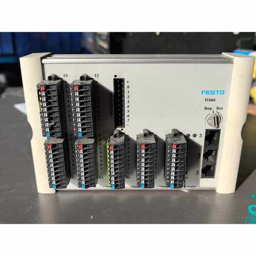 〔议价-可维修〕FESTO费斯托FC660控制器 拆机件 接口齐全