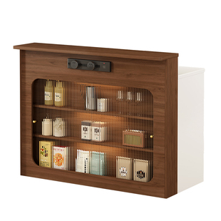 岩板中岛台餐桌一体开放式厨房隔断吧台桌客厅小户型餐台定制G444