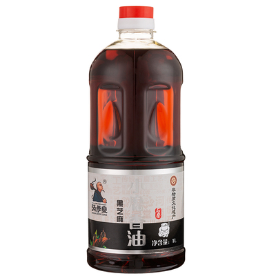 张学堂纯黑芝麻香油农家自榨火锅