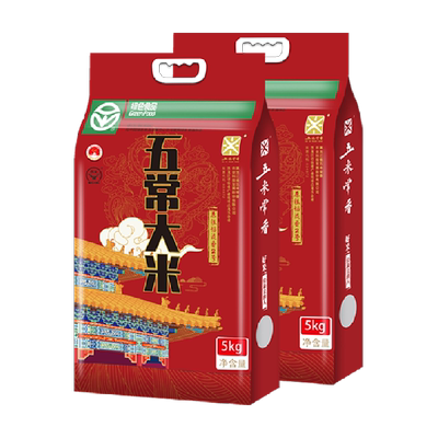 五米常香五常东北粳米大米5kg*2