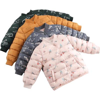 马克珍妮女童轻薄保暖外套羽绒服