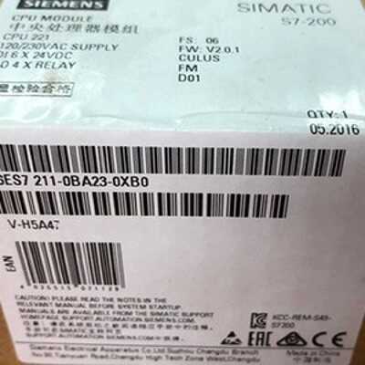 议价6ES7211-0BA23-0XB0 西门子CPU 221继电器模块 6ES72110BA230