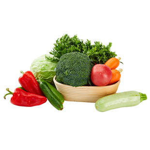 大理有机方式种植蔬菜组合套餐新鲜胡萝卜番茄菠菜现摘营养可自选