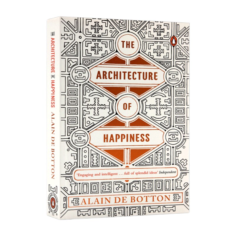 英文原版 The Architecture of Happiness 幸福的建筑艺术 阿兰德波顿 建筑哲学 Alain de Botton 英文版 进口英语原版书籍