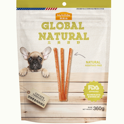 麦富迪狗狗宠物鸡肉干柯基训犬