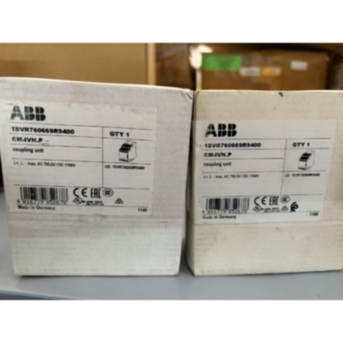ABB绝缘监视继电器附件电压耦合模块CMIVN.P1SV