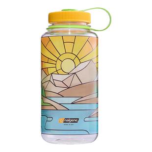 【旗舰店】nalgene乐基因插画塑料随手杯子大容量运动便携水壶