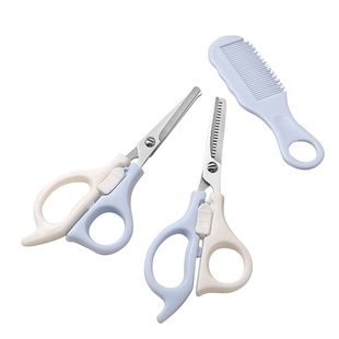 婴儿理发剪刀宝宝刘海剪发器儿童美发剪头发神器牙剪家用专用套装