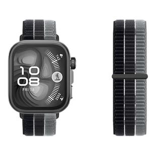 适用华为fit4手表带悦动三环专用FIT4pro手环尼龙回环华为watch fit3表带男智能手表fit4pro新款女士运动透气