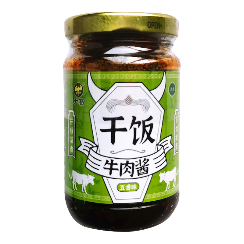 伊赛牛肉干饭酱五香味188g/下饭/拌饭酱/拌饭料