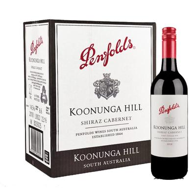 奔富红酒一号寇兰山干红