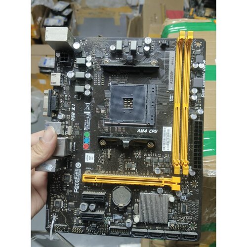 清一色11片  映泰BIOSTAR A320MH主板，AM4