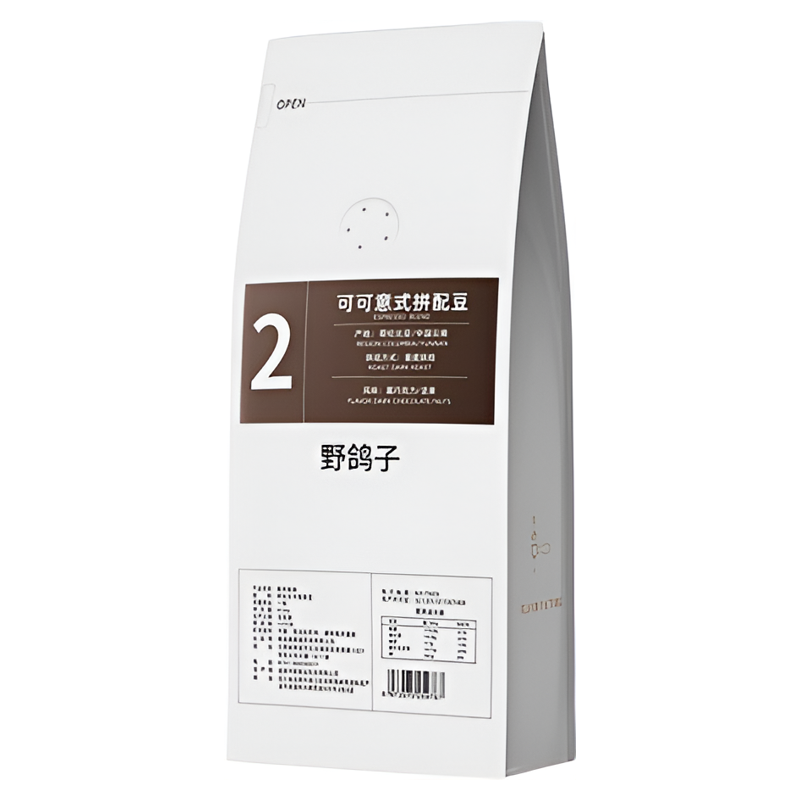 野鸽子意式黑咖啡豆可可拼配阿拉比卡深度烘焙现磨豆粉咖啡机专用