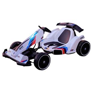 儿童卡丁车四轮漂移车网红充电童车可坐人男女小孩礼物礼品车